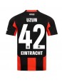 Eintracht Frankfurt Can Uzun #42 Heimtrikot 2025-26 Kurzarm Eintracht Frankfurt Can Uzun #42 Heimtrikot 2025-26 Kurzarm